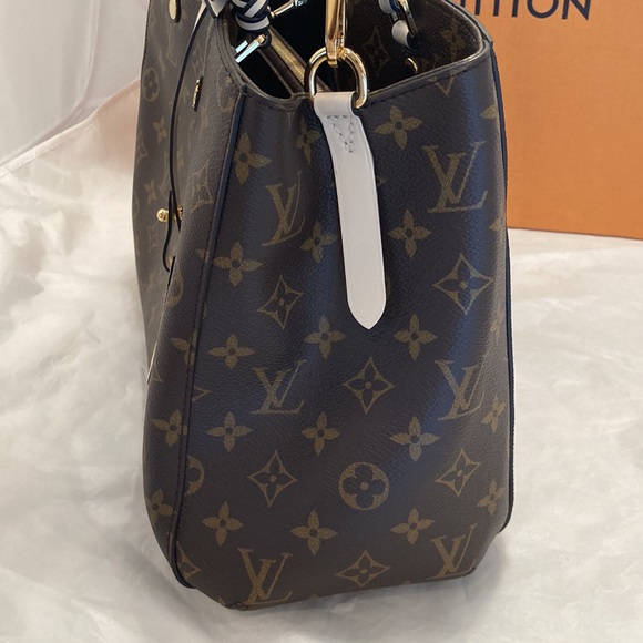 Louis Vuitton Braided Montaigne MM Satchel - Picture 9 of 16